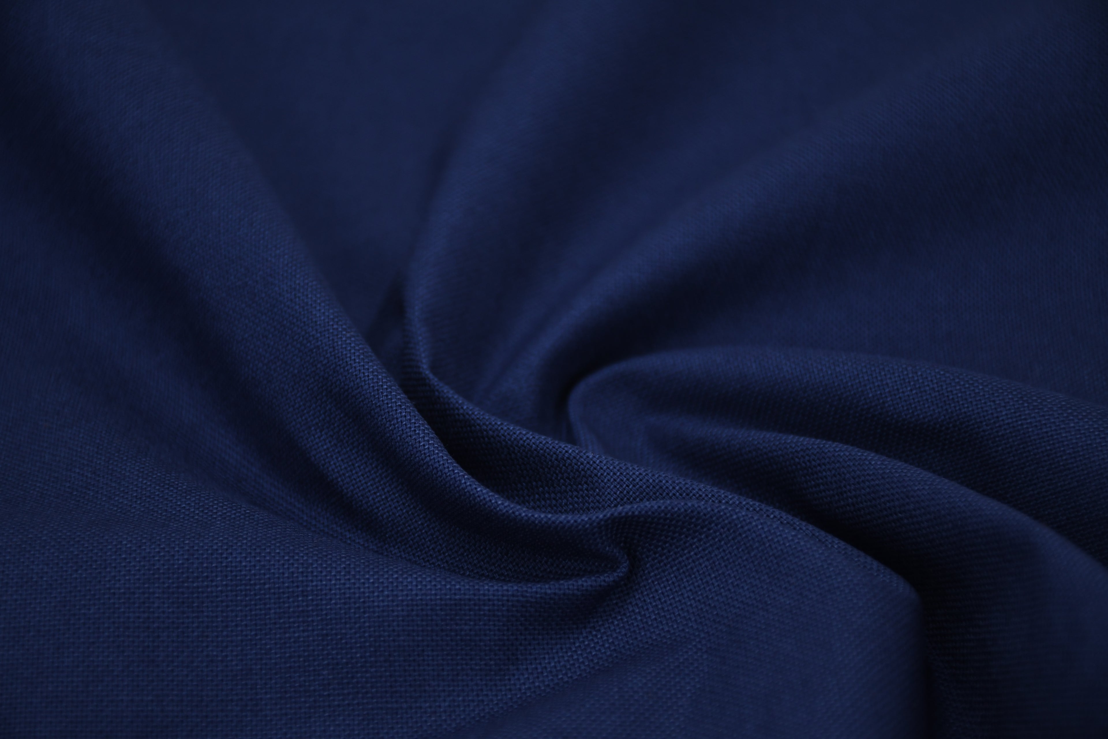 8oz 100% Cotton Canvas Fabric - French Navy