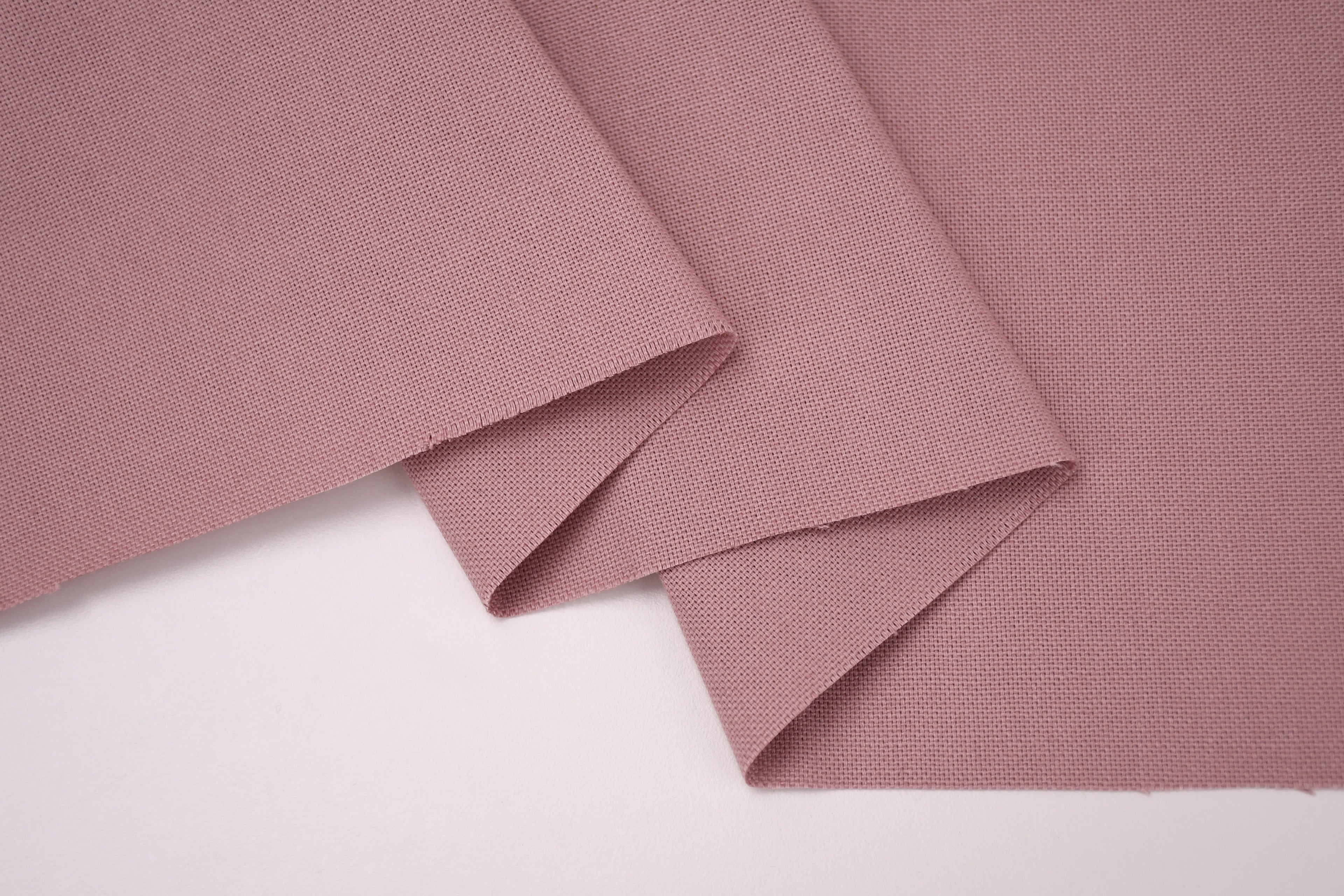 8oz 100% Cotton Canvas Fabric - Blush Pink