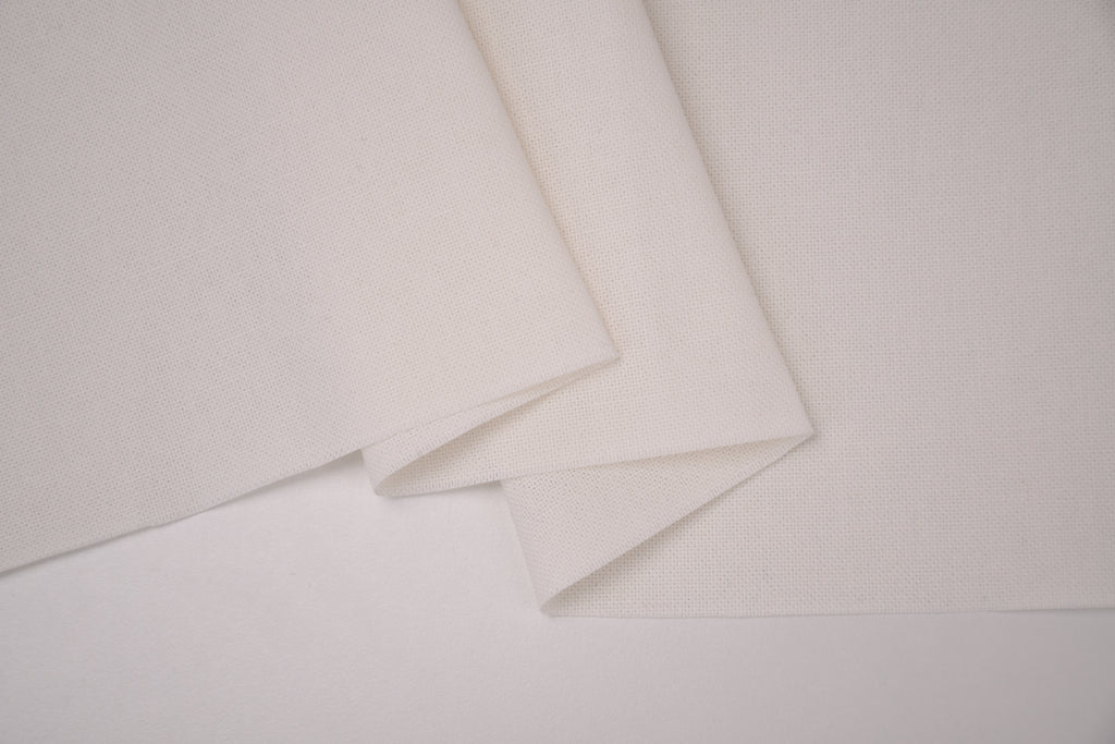 8oz 100% Cotton Canvas Fabric - Ivory