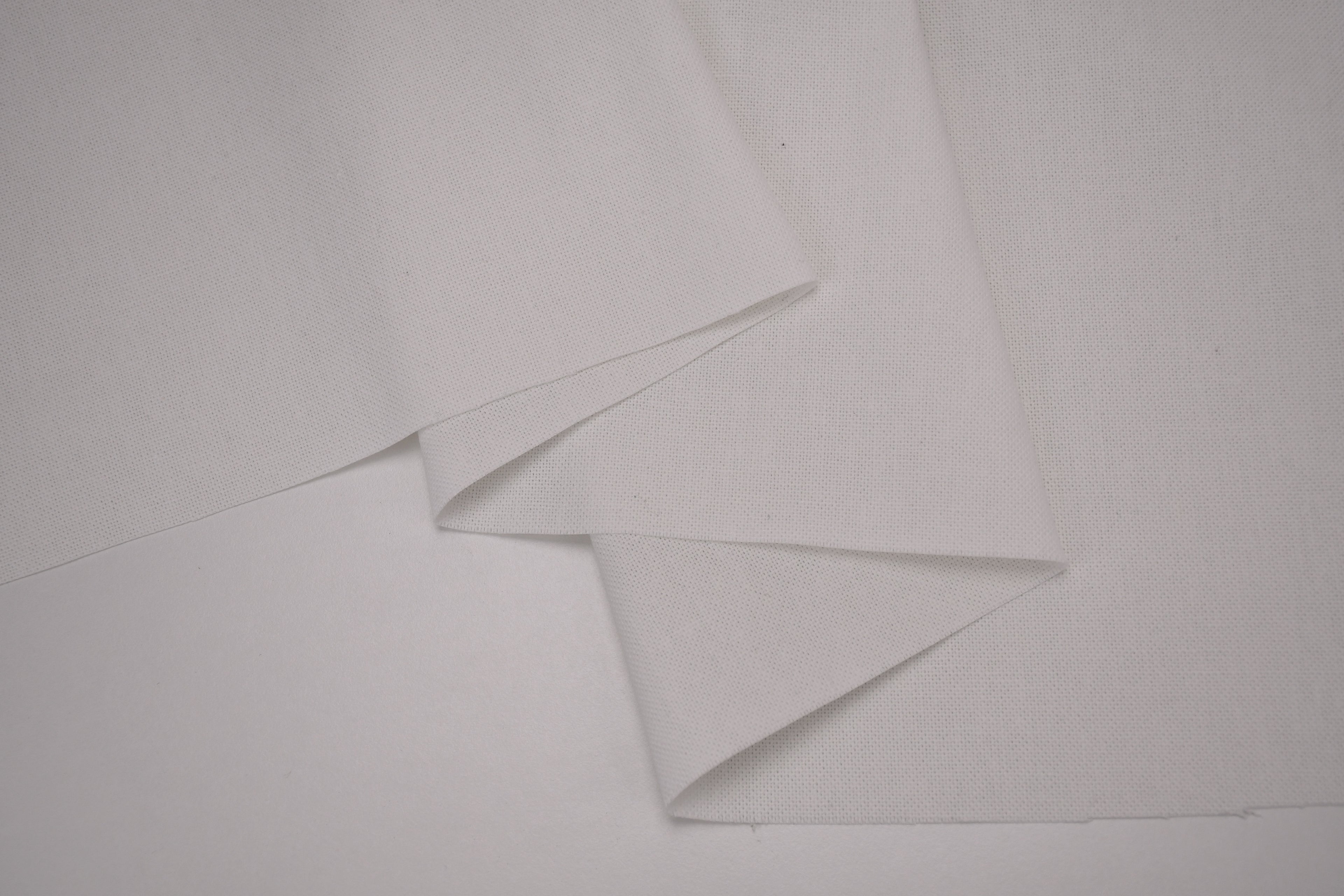 8oz 100% Cotton Canvas Fabric - Pure White