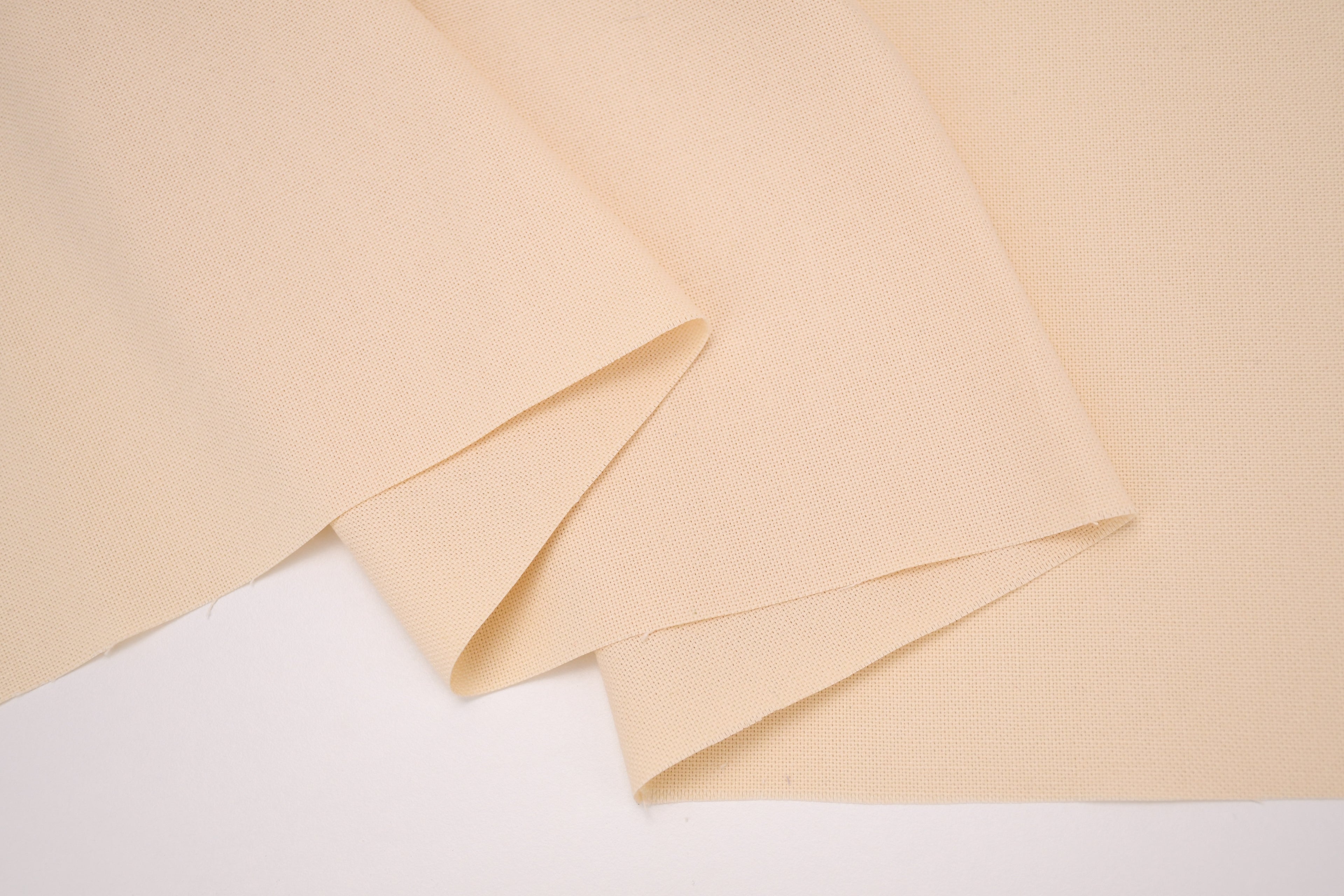 8oz 100% Cotton Canvas Fabric - Vanilla