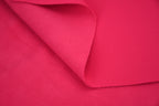 Softshell Fleece Water Repellent Fabric- Electric Pink