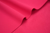 Softshell Fleece Water Repellent Fabric- Electric Pink