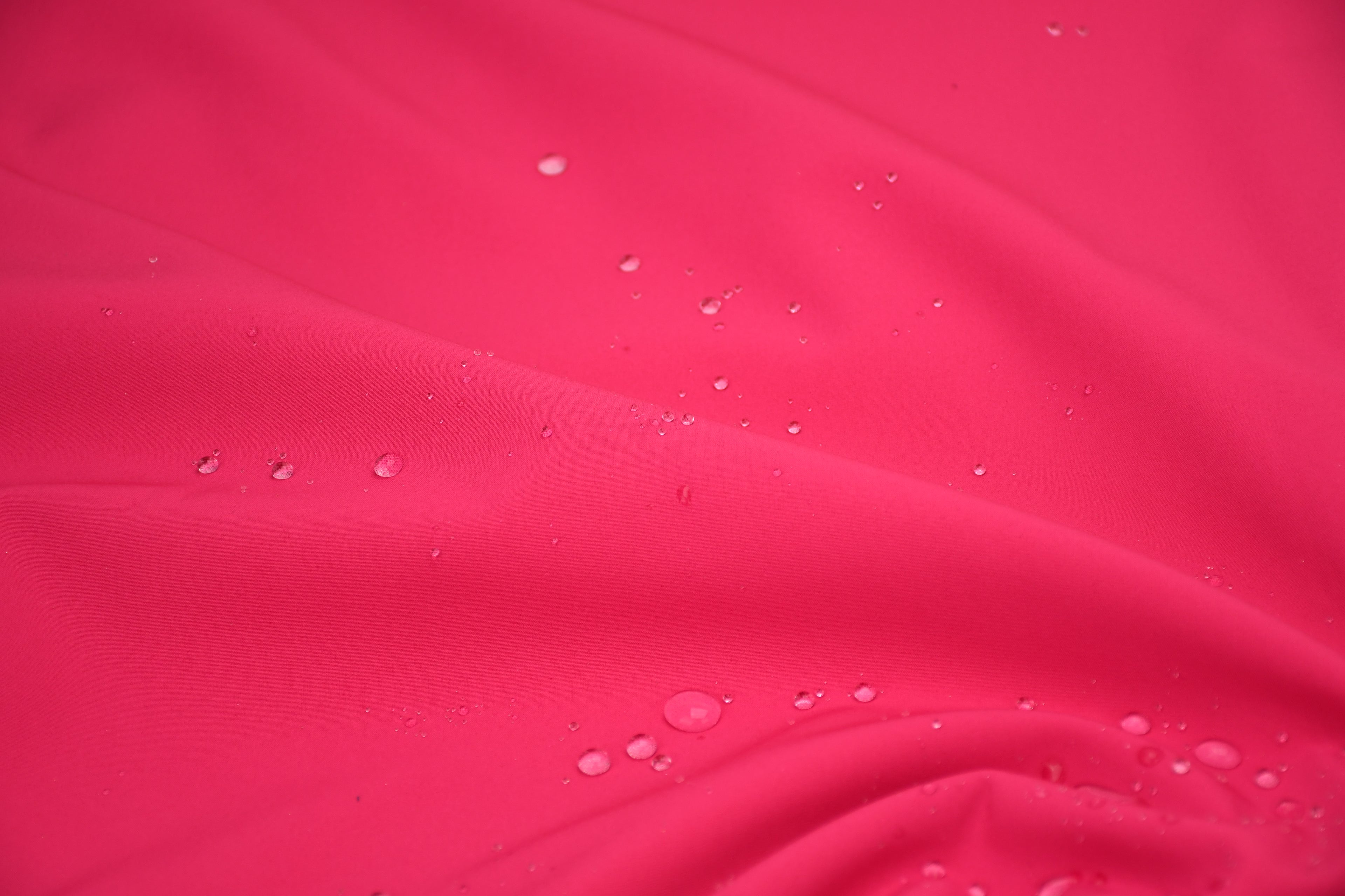 Softshell Fleece Water Repellent Fabric- Electric Pink