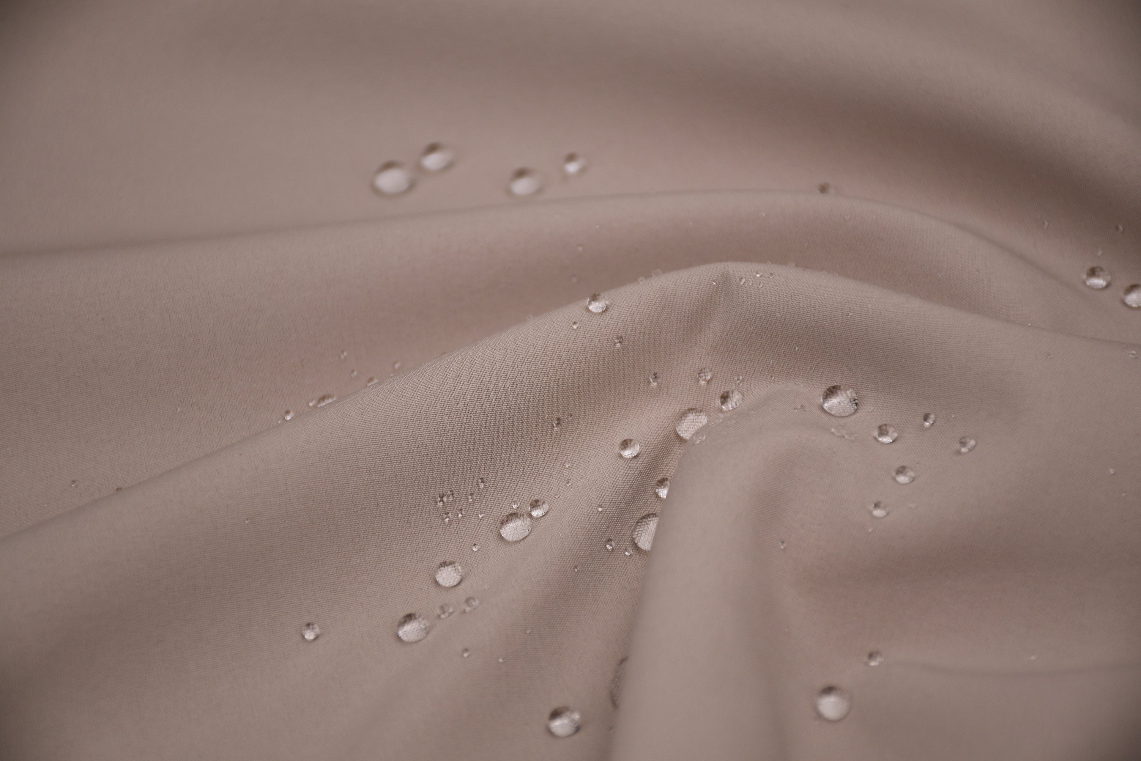 Softshell Fleece Water Repellent Fabric- Beige