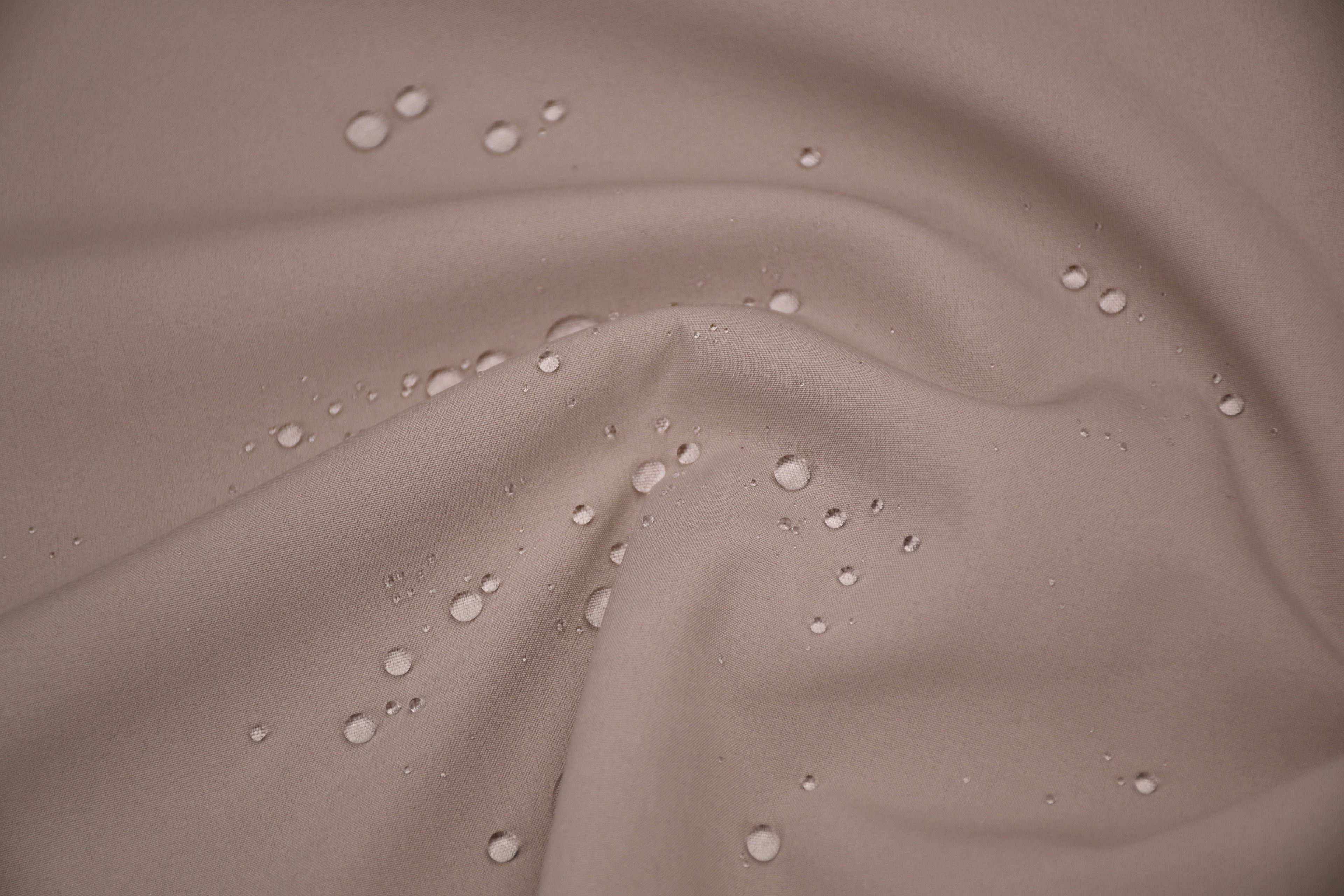 Softshell Fleece Water Repellent Fabric- Beige