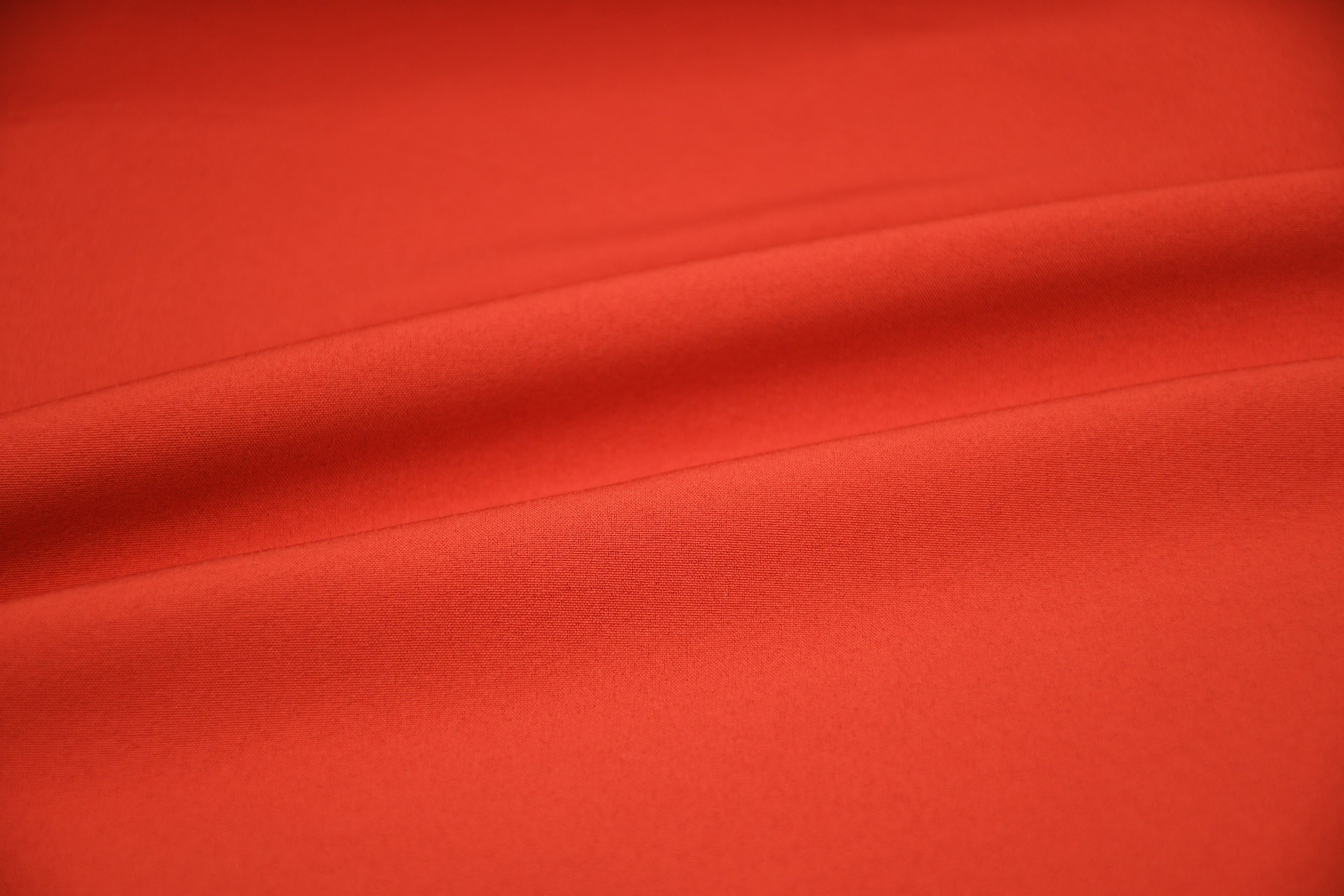 Softshell Fleece Water Repellent Fabric- Rust