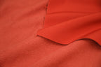 Softshell Fleece Water Repellent Fabric- Rust