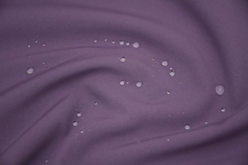 Softshell Fleece Water Repellent Fabric- Lavender