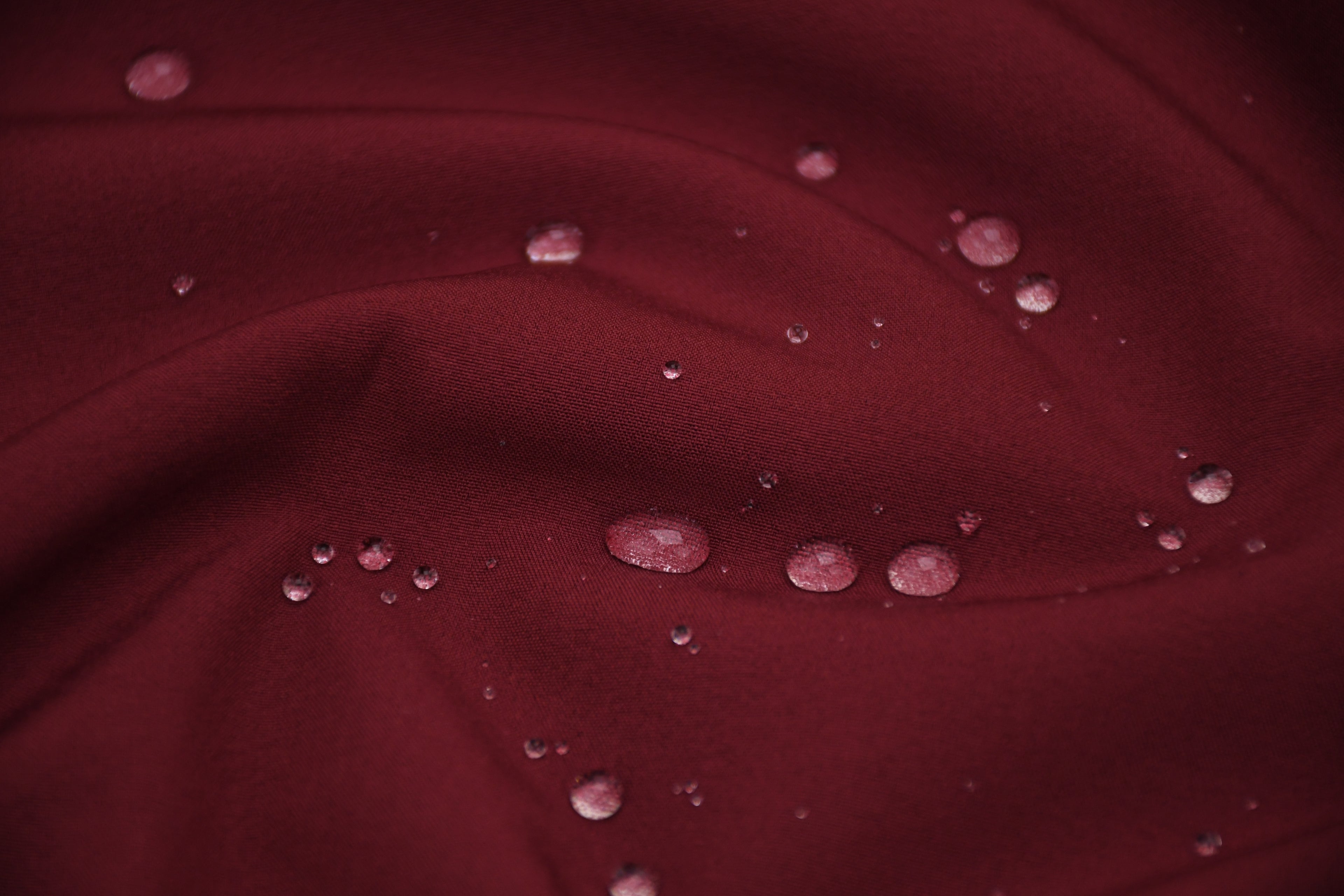 Softshell Fleece Water Repellent Fabric- Sangria
