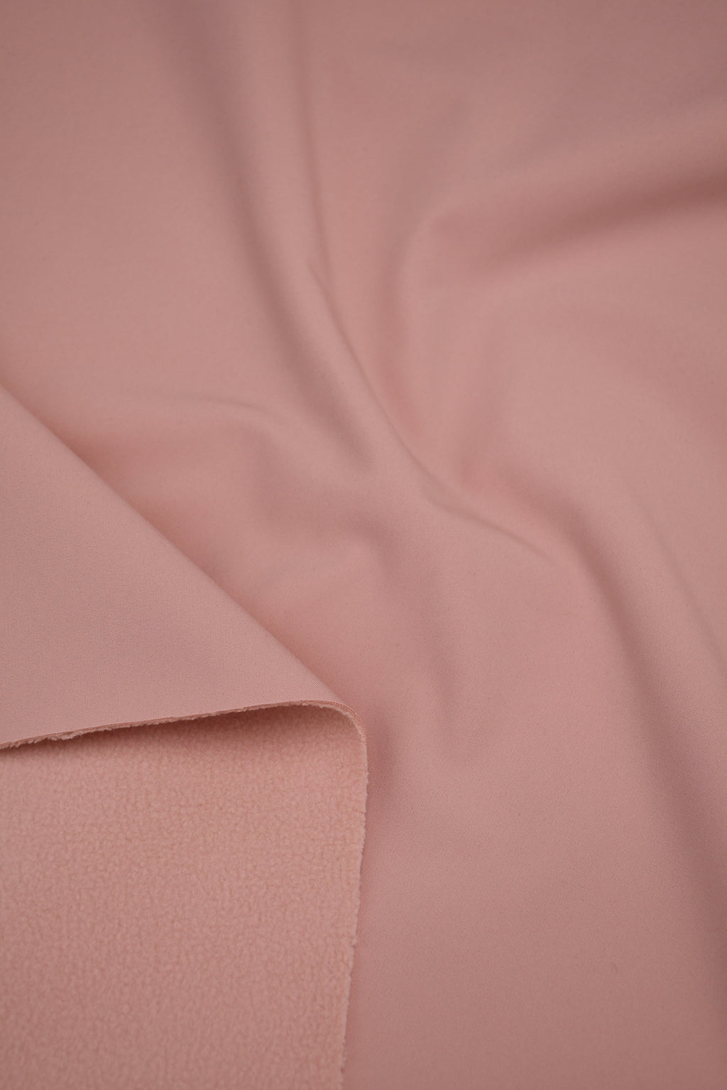 Softshell Fleece Water Repellent Fabric- Pink