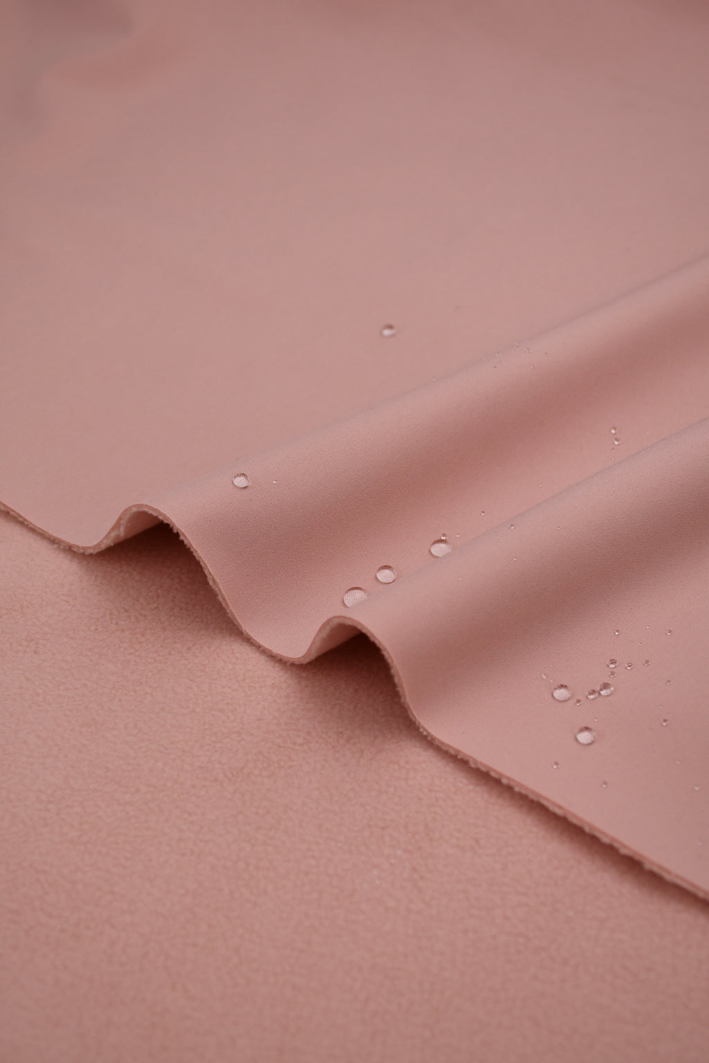 Softshell Fleece Water Repellent Fabric- Pink
