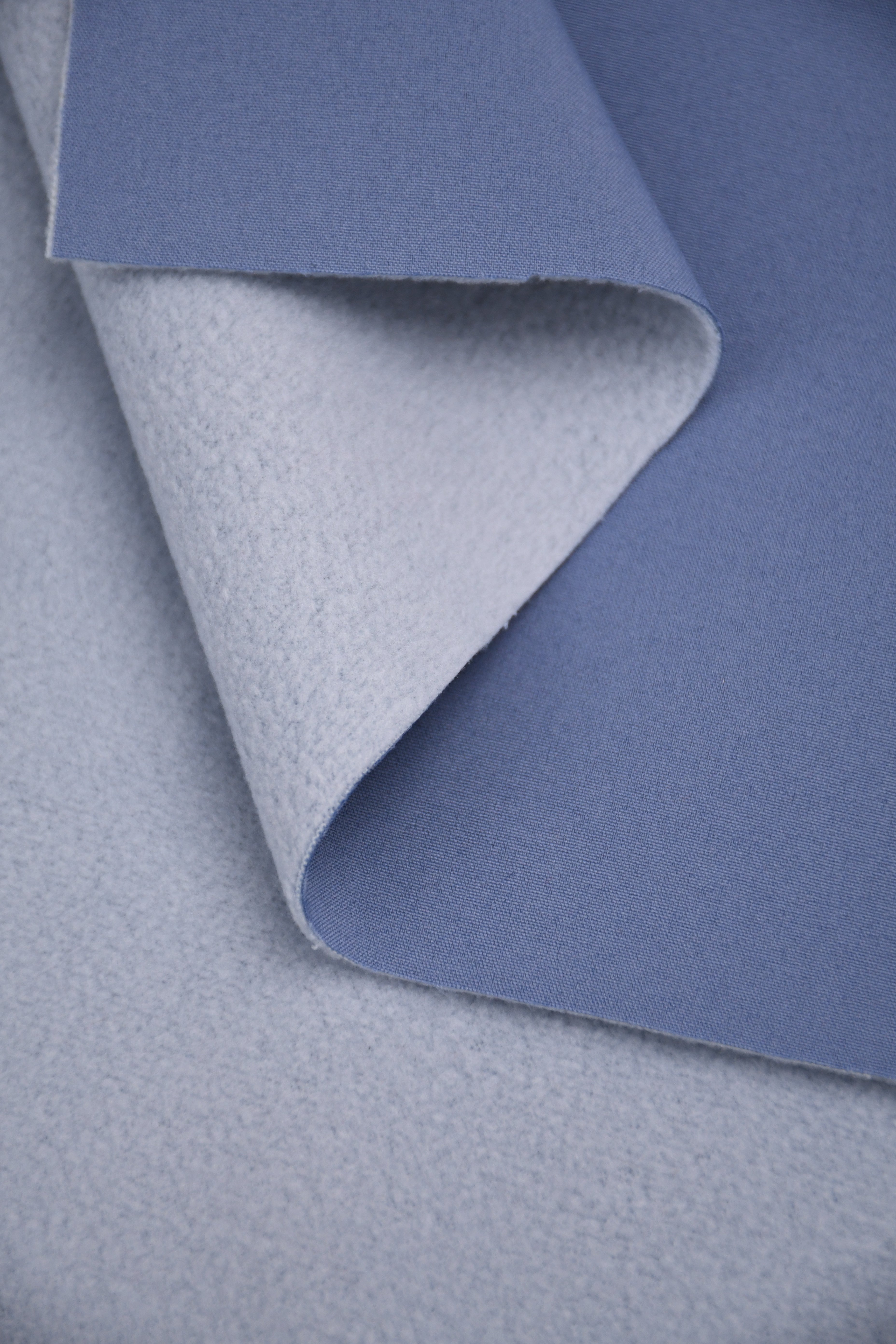 Softshell Fleece Water Repellent Fabric- Jeans