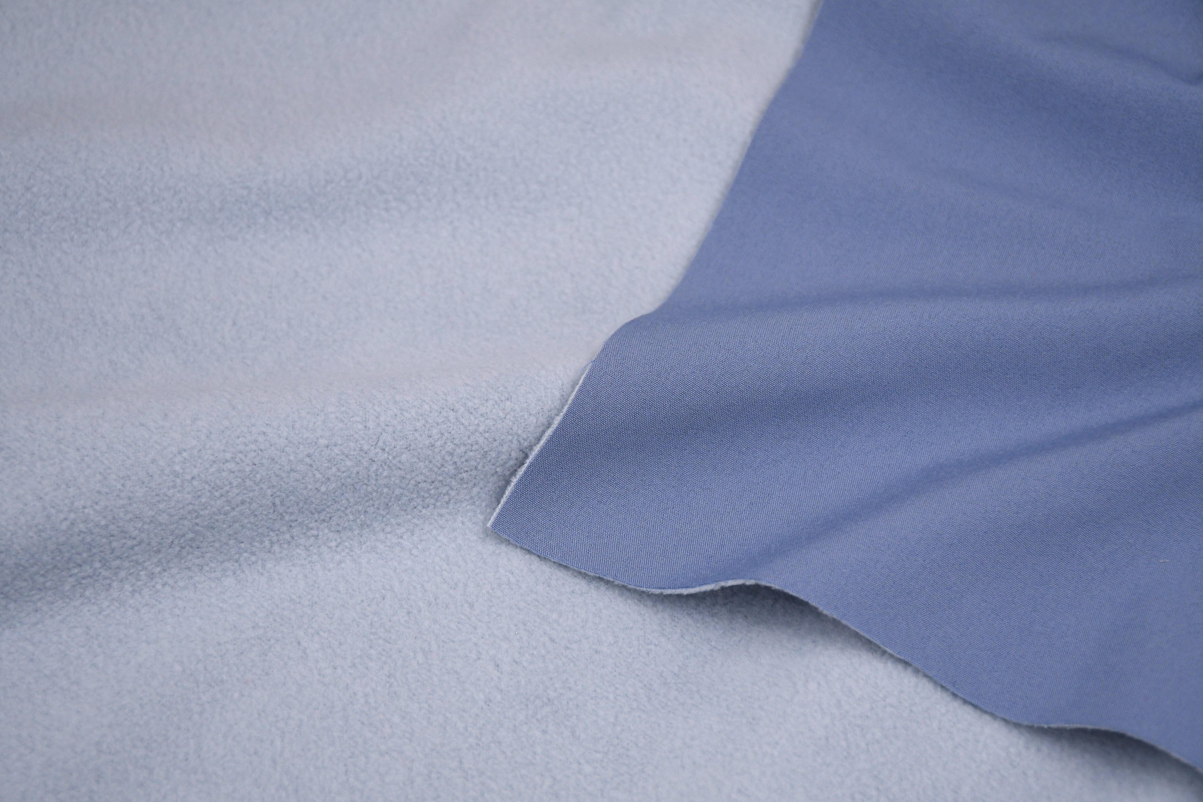 Softshell Fleece Water Repellent Fabric- Jeans