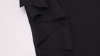100% Pure Boiled Wool Coating Fabric- Charcoal