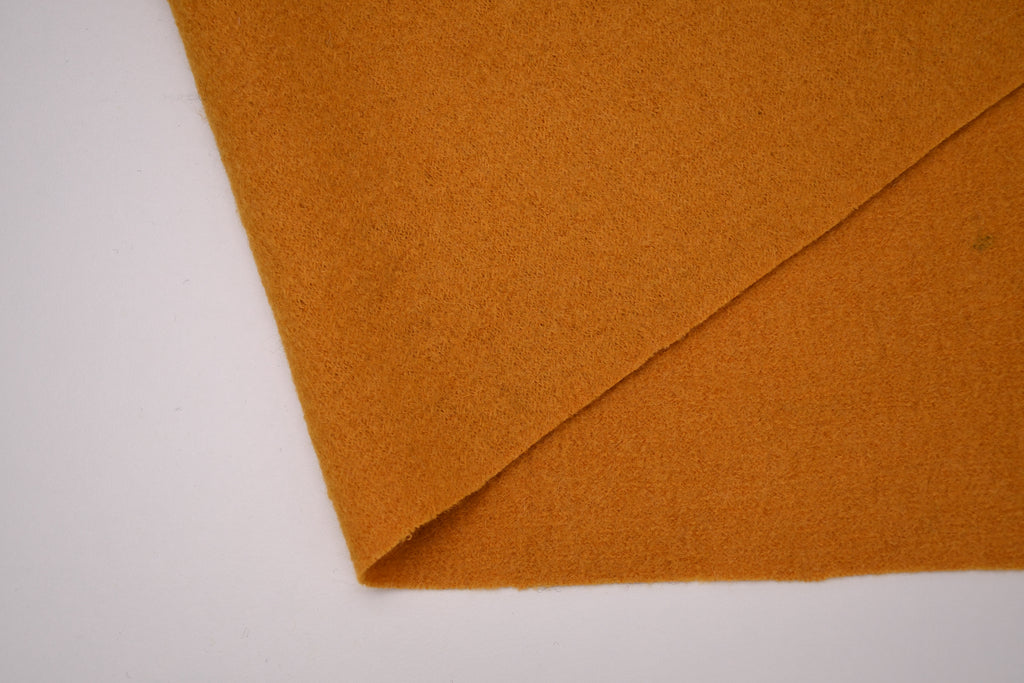 100% Pure Boiled Wool Coating Fabric- Sunflower