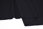 100% Pure Boiled Wool Coating Fabric - Black