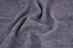 100% Pure Boiled Wool Coating Fabric - Heather Grey