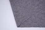 100% Pure Boiled Wool Coating Fabric - Heather Grey