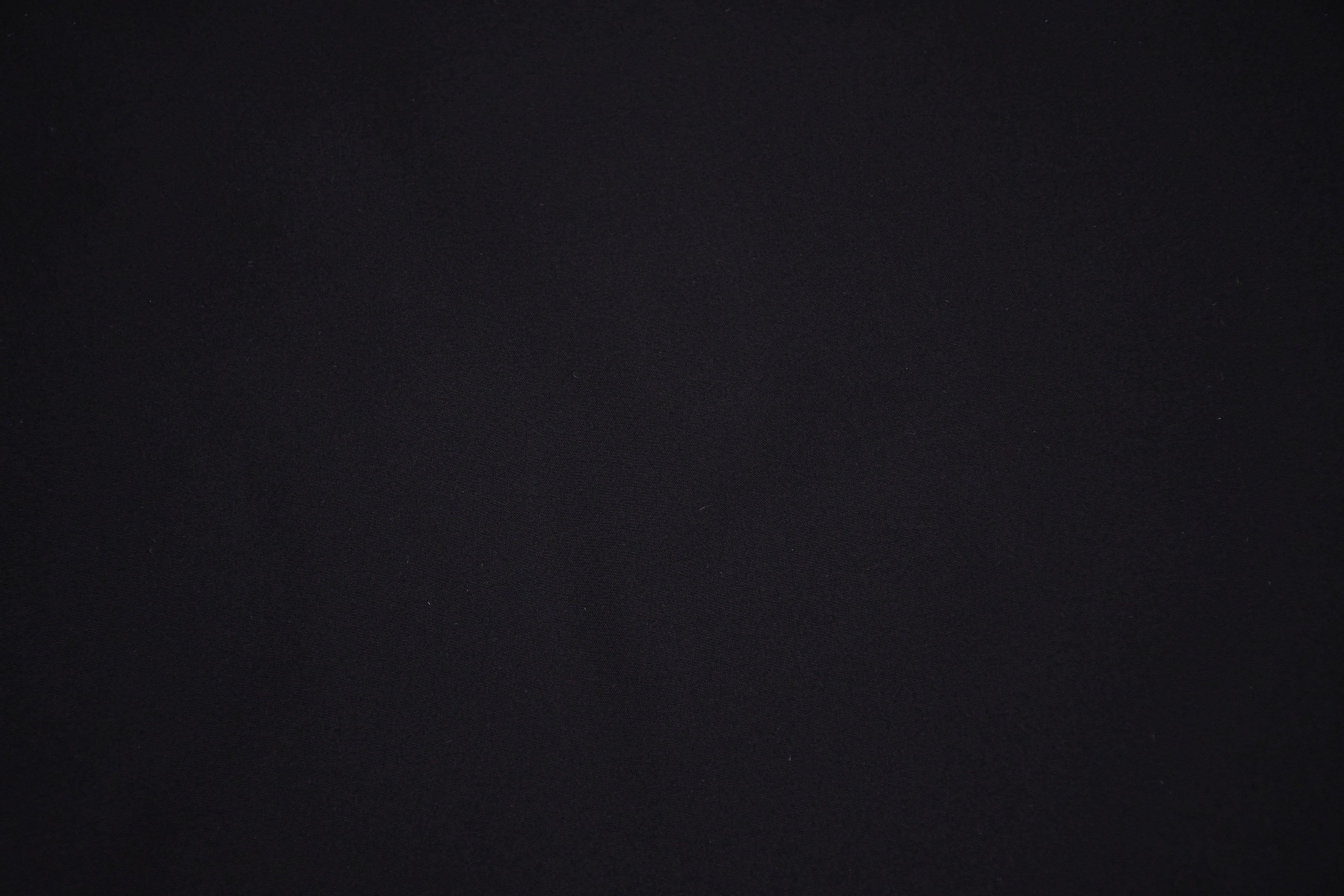 Softshell Fleece Water Repellent Fabric- Black