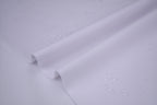 Softshell Fleece Water Repellent Fabric- Snow White