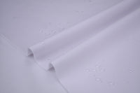 Softshell Fleece Water Repellent Fabric- Snow White