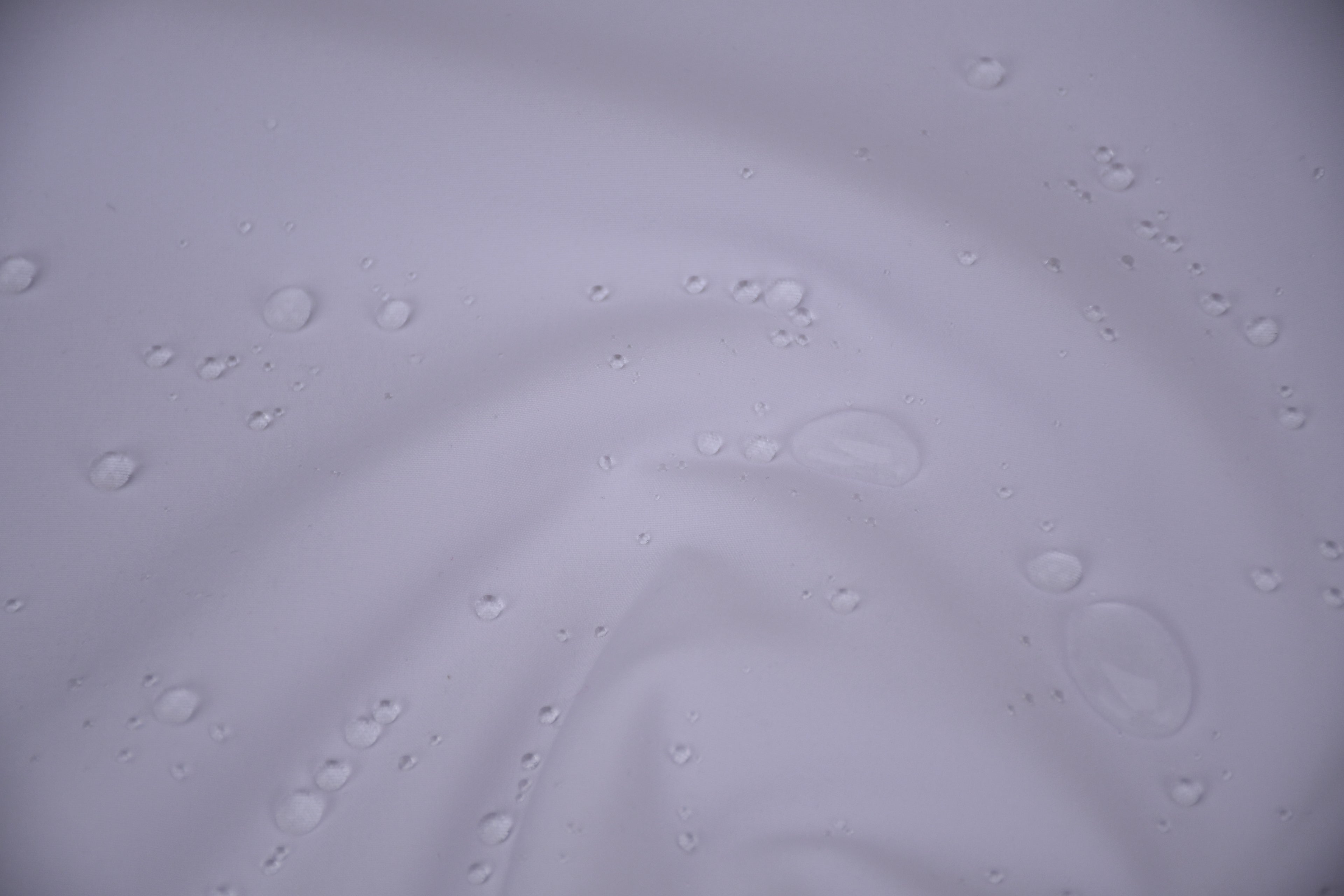 Softshell Fleece Water Repellent Fabric- Snow White