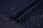 Softshell Fleece Water Repellent Fabric- Navy