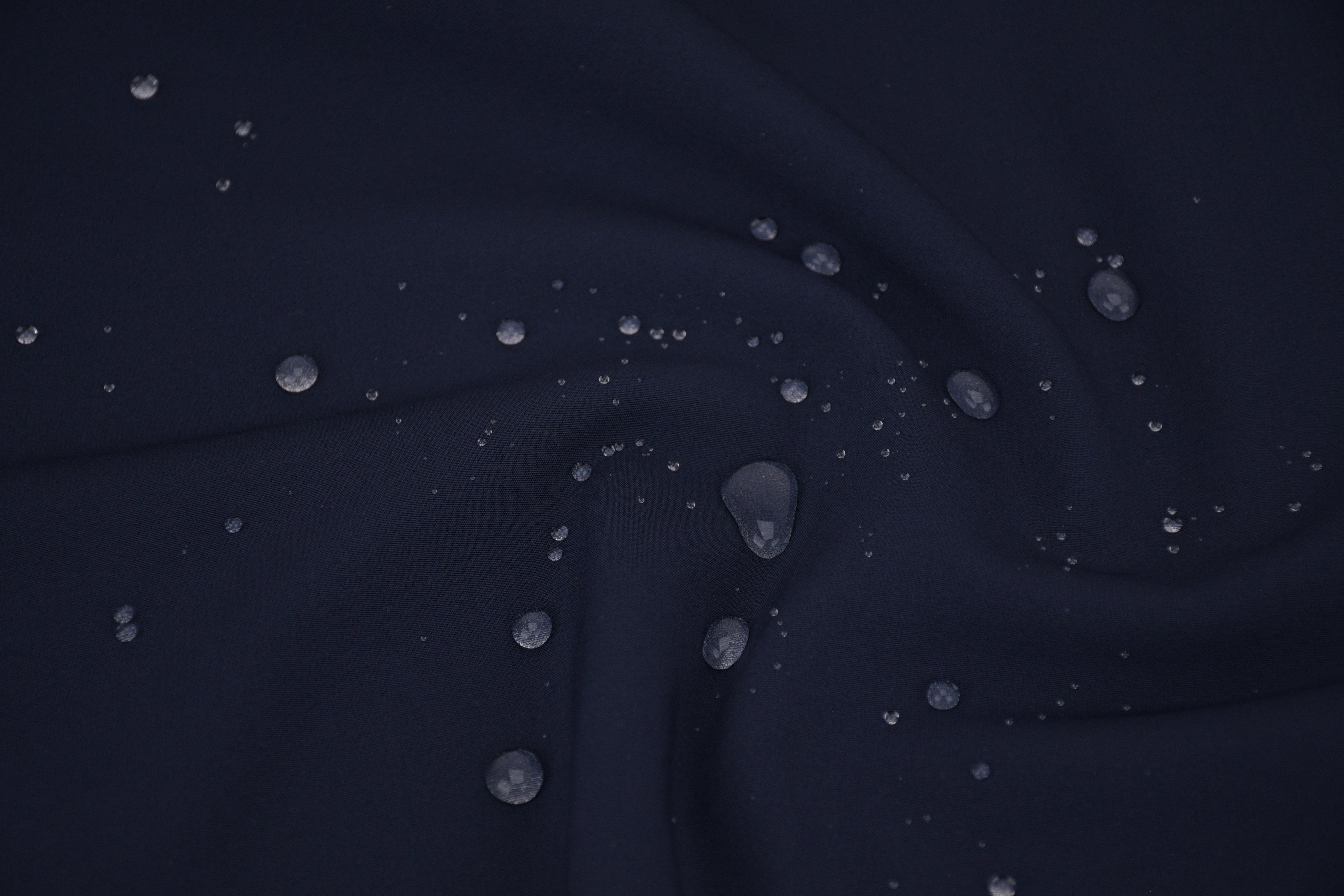 Softshell Fleece Water Repellent Fabric- Navy