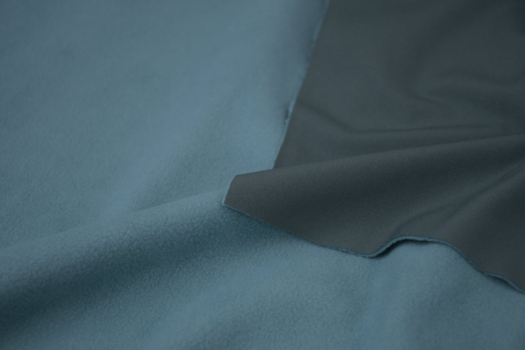 Softshell Fleece Water Repellent Fabric- Tea Green