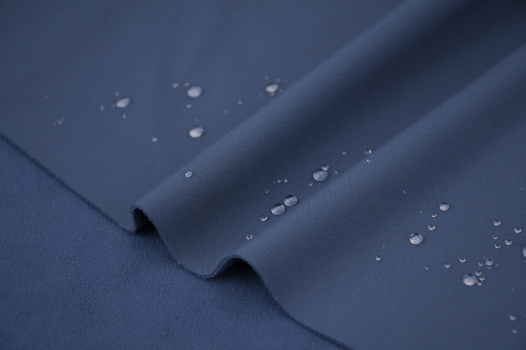 Tissu polaire softshell – Bleu vif