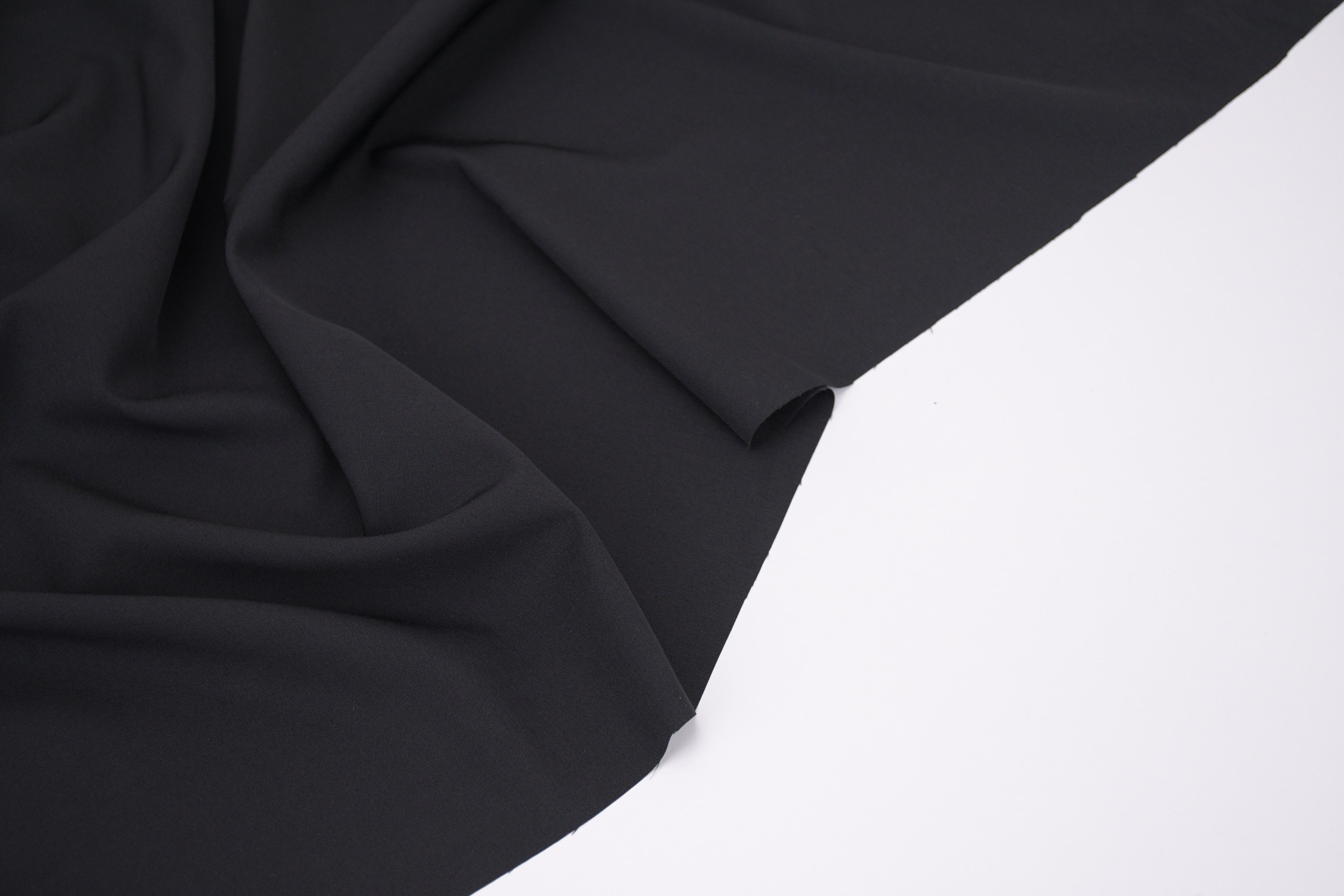 Quick-Dry Poly Spandex Fabric/ Moisture Wicking - Black