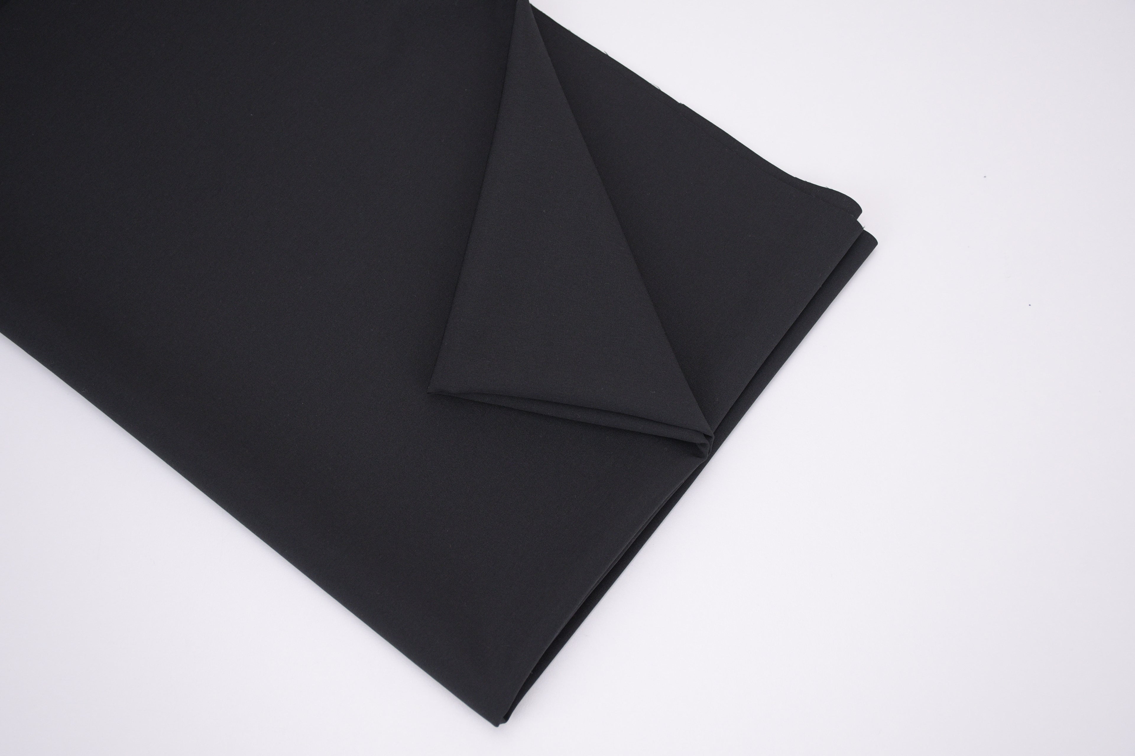 Quick-Dry Poly Spandex Fabric/ Moisture Wicking - Black