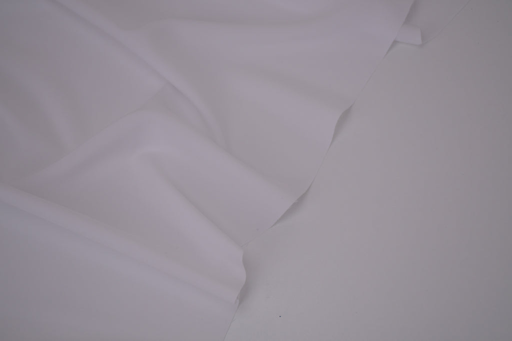 Quick-Dry Poly Spandex Fabric/ Moisture Wicking - Cloud White