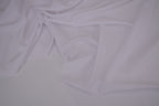 Quick-Dry Poly Spandex Fabric/ Moisture Wicking - Cloud White