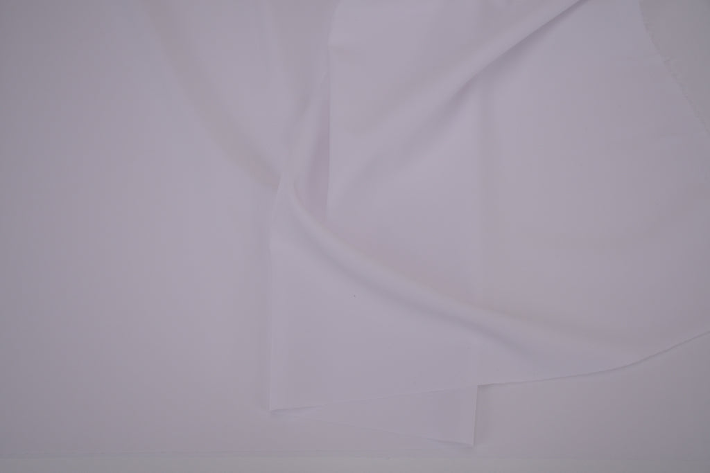 Quick-Dry Poly Spandex Fabric/ Moisture Wicking - Cloud White