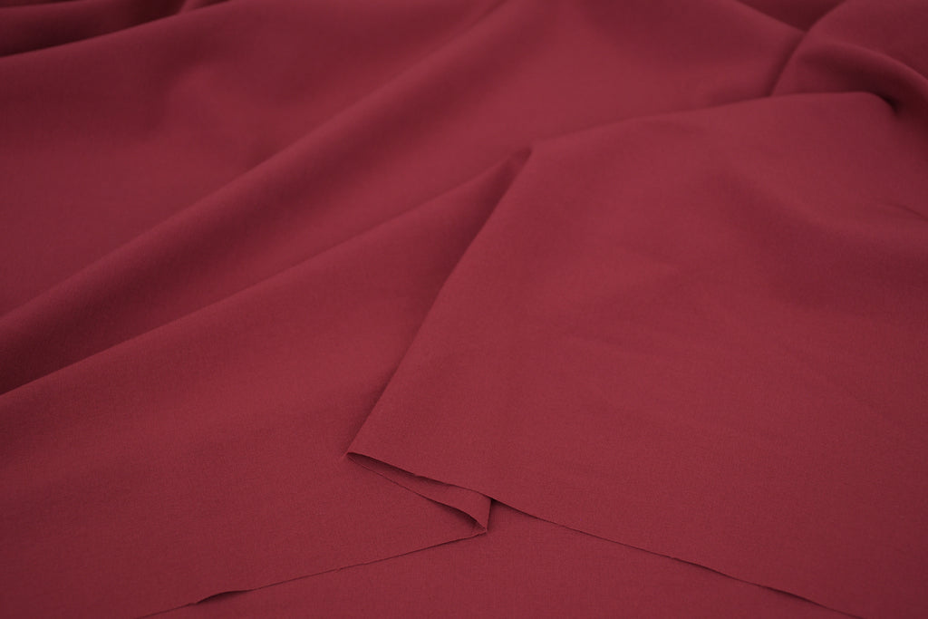 Quick-Dry Poly Spandex Fabric/ Moisture Wicking - Wine