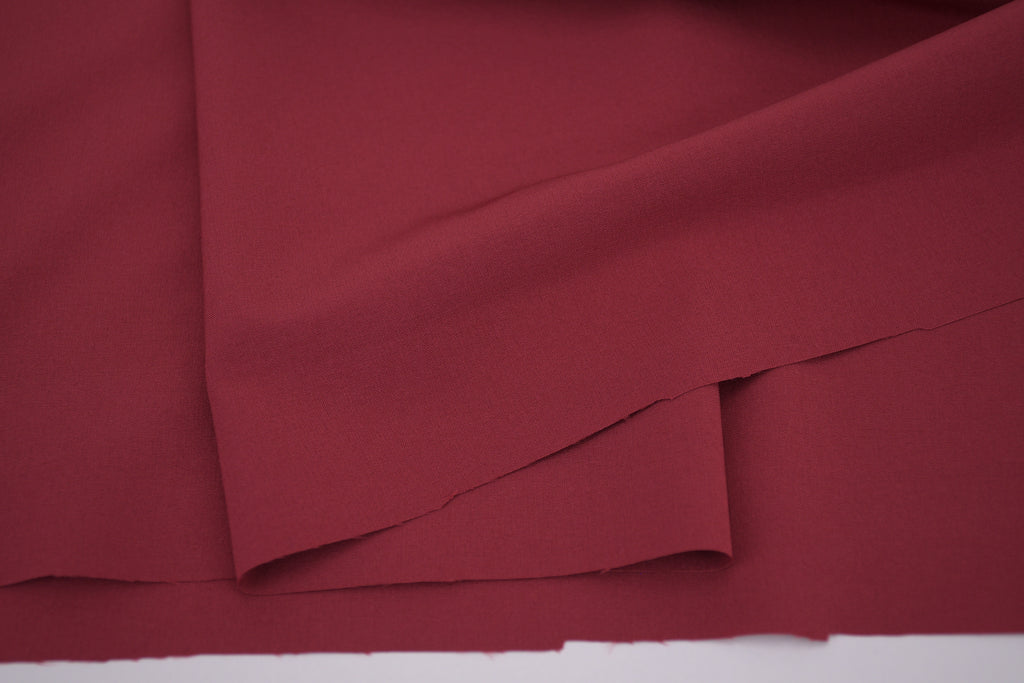 Quick-Dry Poly Spandex Fabric/ Moisture Wicking - Wine