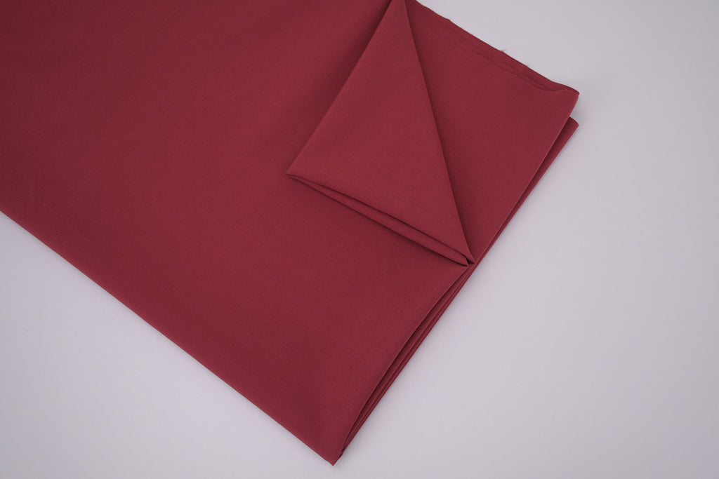 Quick-Dry Poly Spandex Fabric/ Moisture Wicking - Wine