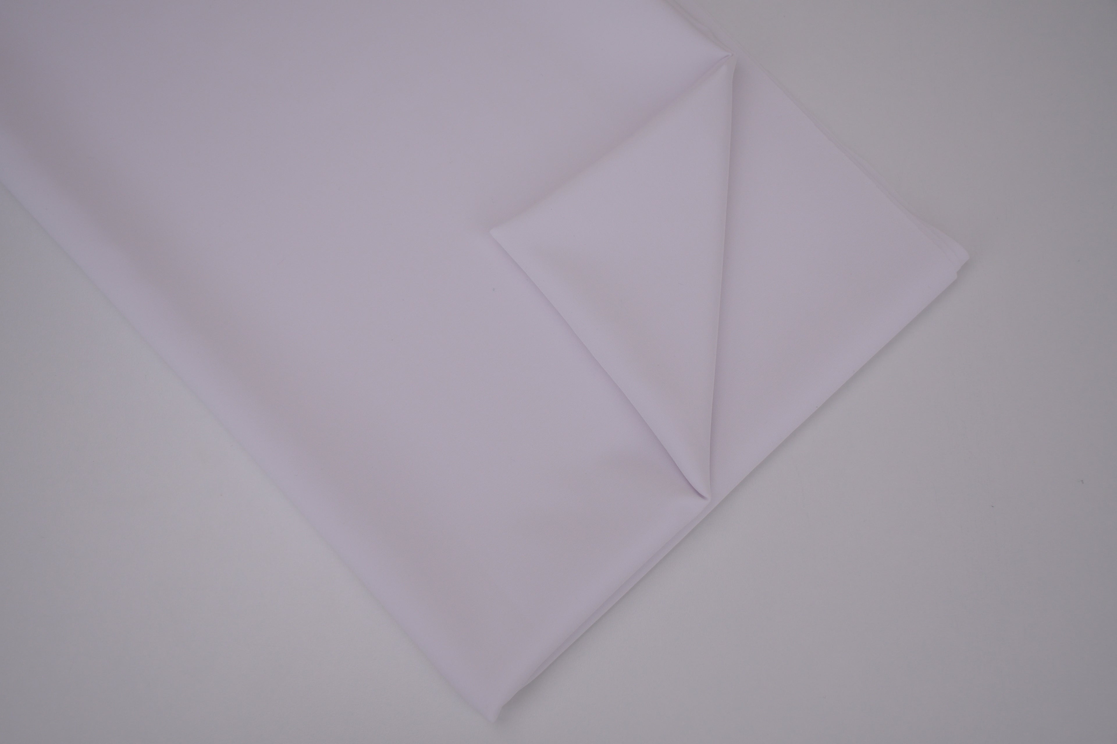 Quick-Dry Poly Spandex Fabric/ Moisture Wicking - Cloud White