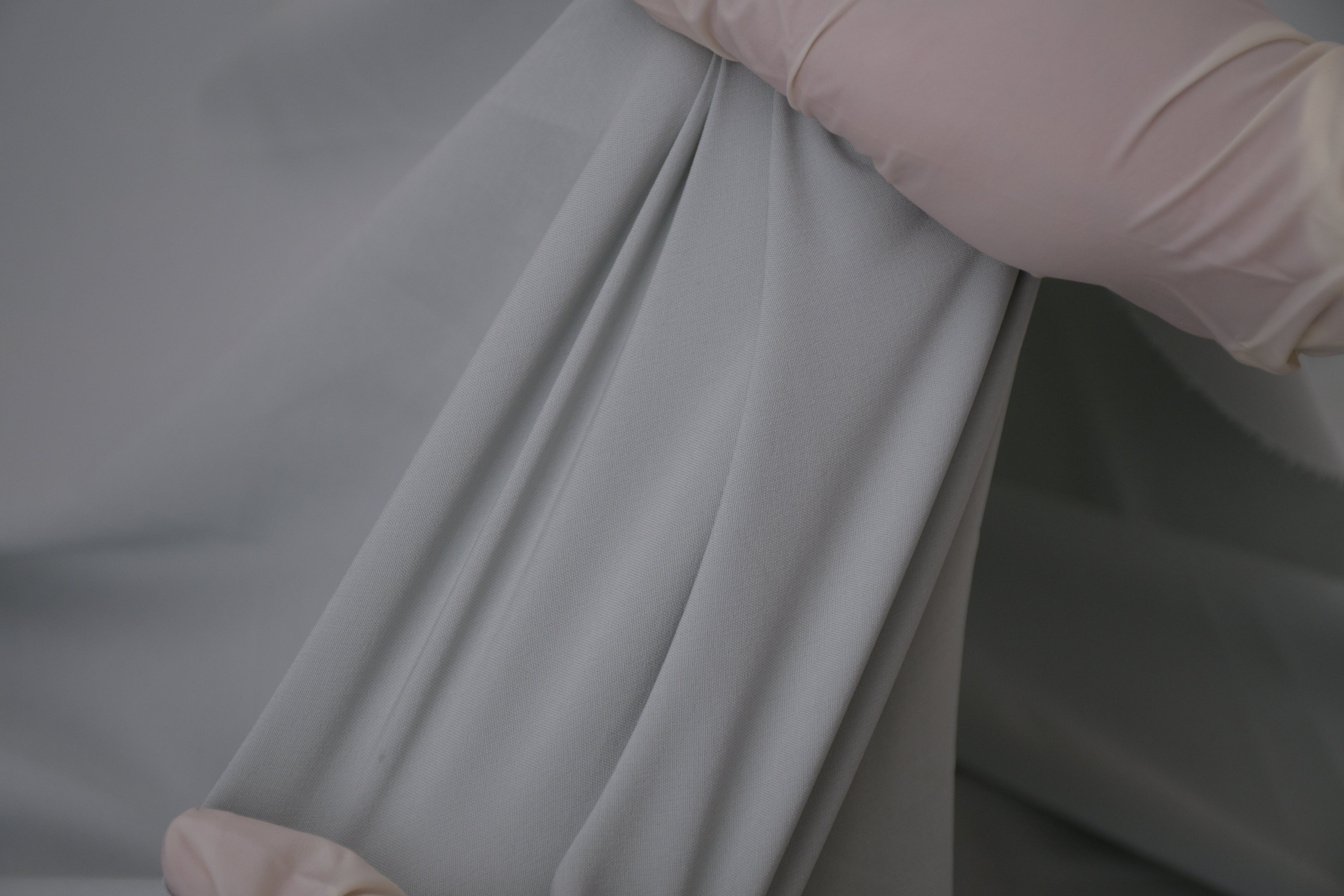 Quick-Dry Poly Spandex Fabric/ Moisture Wicking - Aish Grey