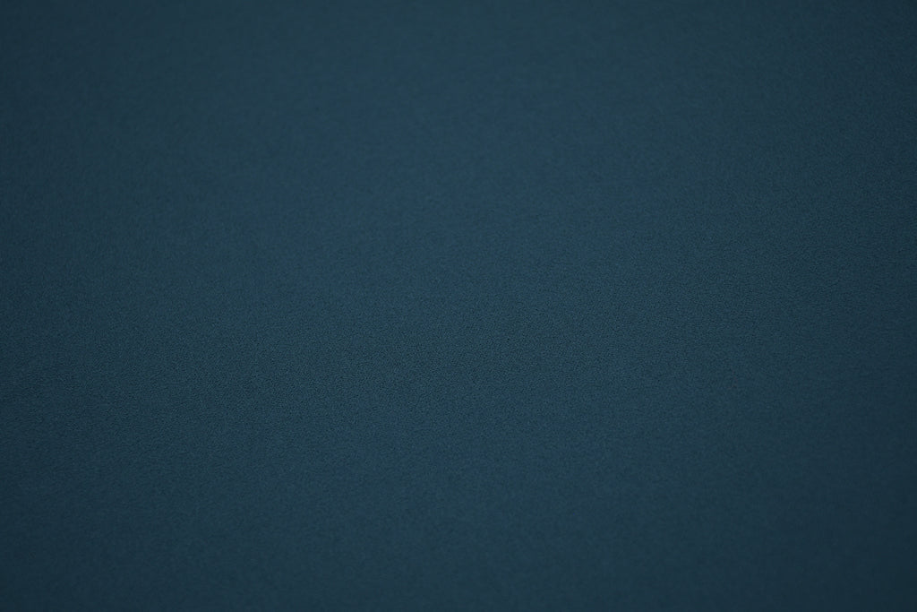 Crepe Stretch Fabric for Bridal & Evening Dresses -  Teal