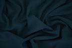 Crepe Stretch Fabric for Bridal & Evening Dresses -  Teal
