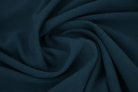Crepe Stretch Fabric for Bridal & Evening Dresses -  Teal