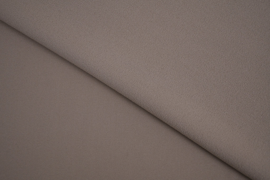 Crepe Stretch Fabric for Bridal & Evening Dresses - Beige