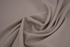 Crepe Stretch Fabric for Bridal & Evening Dresses - Beige