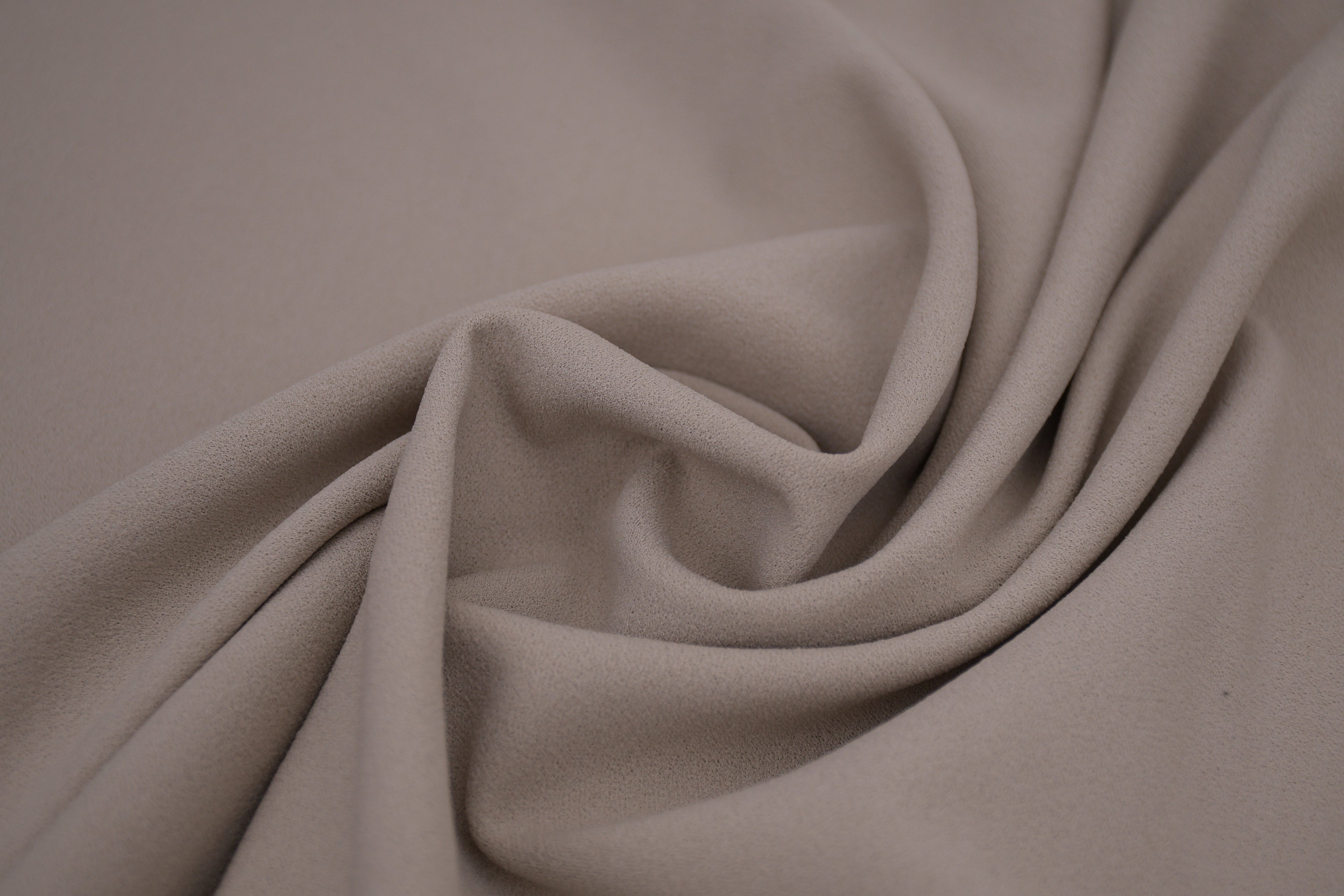 Crepe Stretch Fabric for Bridal & Evening Dresses - Beige