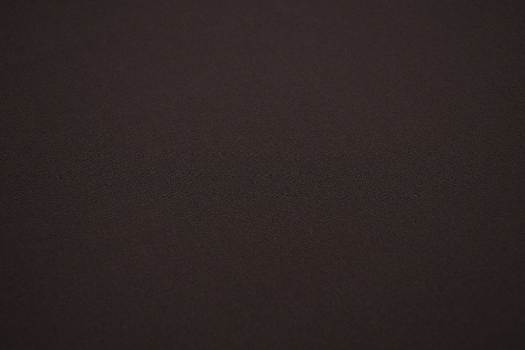 Crepe Stretch Fabric for Bridal & Evening Dresses - Espresso