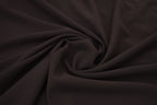 Crepe Stretch Fabric for Bridal & Evening Dresses - Espresso