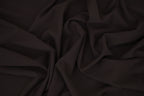 Crepe Stretch Fabric for Bridal & Evening Dresses - Espresso